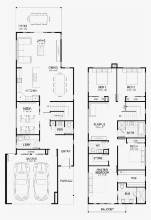 Daintree 270 - Floor Plan