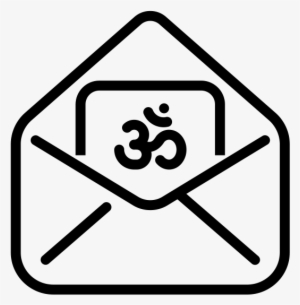 Diwali Wishes Rubber Stamp - Letter