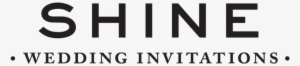 Shine Wedding Invitations - Logo