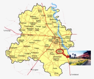 Lady Shri Ram College For Women Is Located In Lajpat - Map Of Slums In Delhi