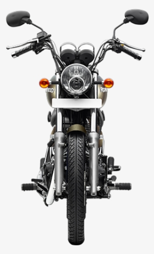 Motorbike Save Our Oceans - Royal Enfield Thunderbird 350 Front View