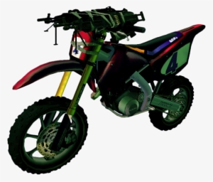 Dead Rising Machine Gun Bike - Dead Rising 2 Dirtbike