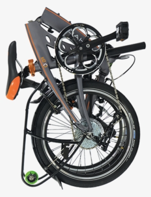 Dahon Qix D8 Folding Bike, 20" Wheel, Smoke - Dahon Qix D8 20 Folding Bike Smoke