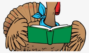 Third Place Blog - Turkey Reading A Book