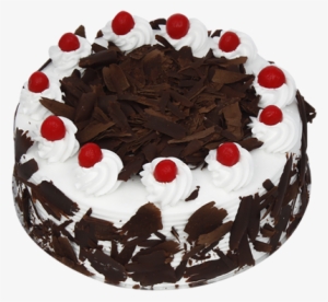 Black Forest - Flowers And Cake For Anniversary