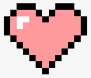 Pixel Sticker - 8 Bit Heart Png