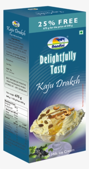 Family Pack Fresh Milk Ice Cream Kaju Draksh - Aditya Ice Cream Kaju Draksh