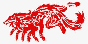 Blood Wolf Icon 4 - Illustration