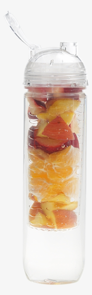 800ml Fruit Infusing Tritan Water Bottle Bw0052 - Eco - 800ml Fruit Infusing Triton Water Bottle - White