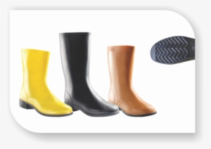 Ladies Long Polyvinyl Chloride Gumboots - Riding Boot