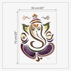 Indian Hindu Elephant God Ganesh - God Stickers For Walls