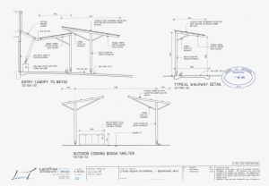 Drawing Shade Technical - Car Parking Shade Drawings