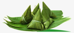 Beautiful Dumplings Leaves Hd Vector - Food Suman Transparent