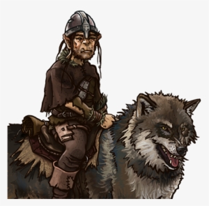 Wolf-rider - D&d Goblin Wolf Rider