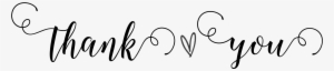 Gsquared Weddings - Thank You Text Transparent