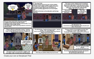 Thankyou Ma'am - Storyboard