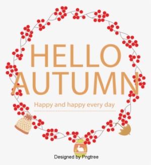 Cartoon Hand Painted Autumn Elements Design, Cartoon, - Painting