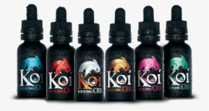 Cbd E-liquid Uses All Natural Industrial Hemp That - Koi Cbd