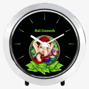 Rounded Table Clock - My Friend Ganesha 2