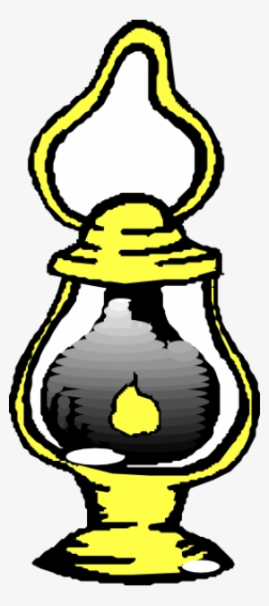 Kerosene Lamp 2 Clip Art At Clker - Oil Lamp Clip Art