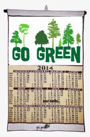 Printed Calender - Go Green