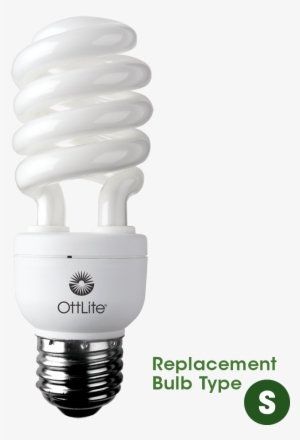 Cool Spiral Bulb Png With Spiral Bulb Png - Ott-lite Truecolor Replacement Bulb 15 Watt