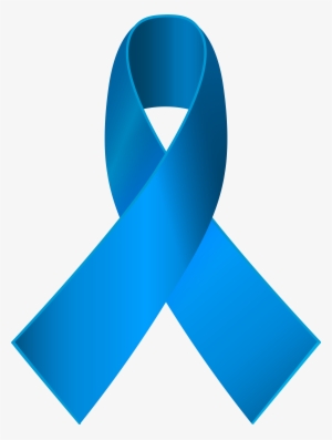 Blue Awareness Ribbon Png Clip Art - Blue Ribbon Awareness Transparent