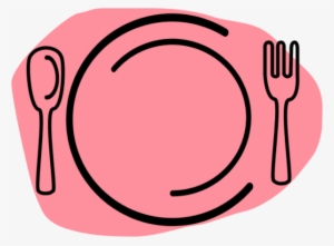Spoon Dinner Clipart Explore Pictures - Plate And Fork Clipart