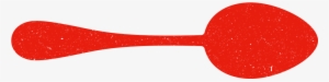 Red Spoon - Ice Cream Spoon Clipart