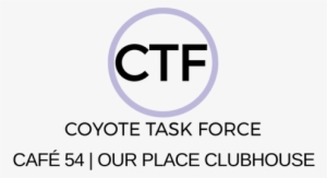 Café 54 Our Place Clubhouse Png Transparent - Coyote Task Force