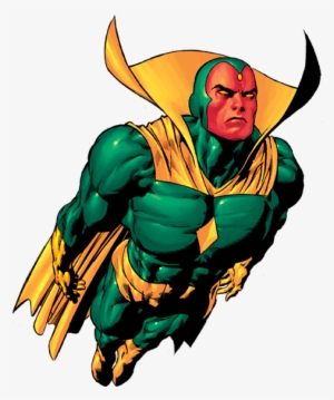 Vision - Vision Marvel Comic Png
