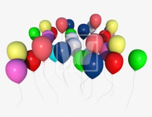 Balloons Illustration Png - Feliz Aniversário Globos
