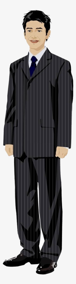 Cartoon Man Standing 1667*2696 Transprent Png Free