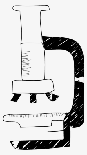 Optical Microscope Drawing - Dibujo De Microscopio Pintados