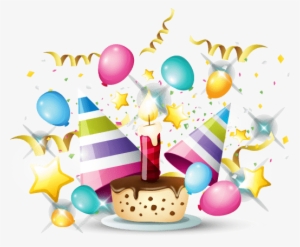 Birthday Party - 1st Happy Birthday Png