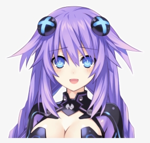 Hd Noire-purple Heart Kissed - Neptunia Purple Heart Avatar