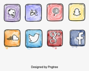 Classified Social Media, Vector Material, Social Application, - Social Media