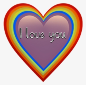 Rainbow Effects Coolness Yeet Beccasunite Beyourself - Heart