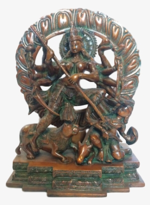 Ring Durga - Bronze Sculpture