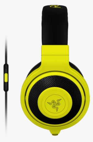 Headset With Mic Razer Kraken Mo - Razer Kraken Mobile Yellow