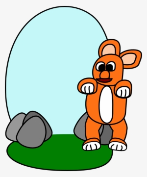 Clipart - Dancing Rabbit - Clip Art