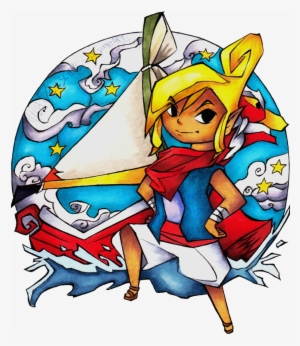 Tetra By Hyliabeilschmidt-d71ikxf - Tetra Wind Waker Art