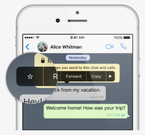 To Unstar A Message - Starred Messages