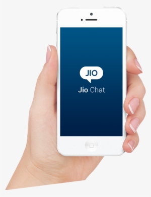 Reliance Jio 4g Was Launched Its Own Home - Smartphone In Hand Png
