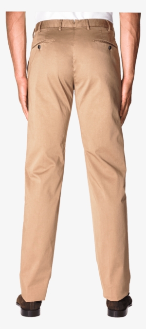 Zanella Cotton Stretch Trouser- Khaki
