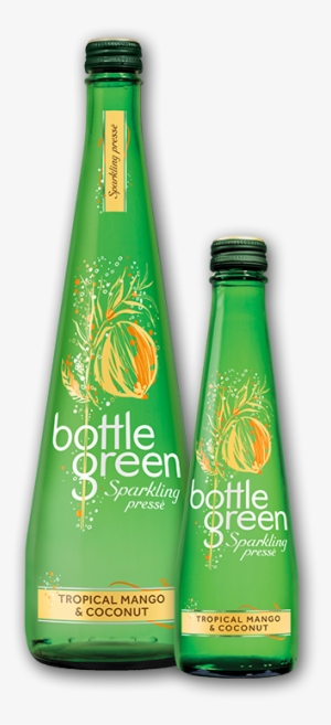 Tropical Mango & Coconut Pressé - ボトルグリーン スパークリング 発泡炭酸水 グラス(ビン) アソートセット 3種各4本入 1ケース(