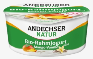 Andechser Natur Mild Organic Cream Yogurt Mango-vanilla