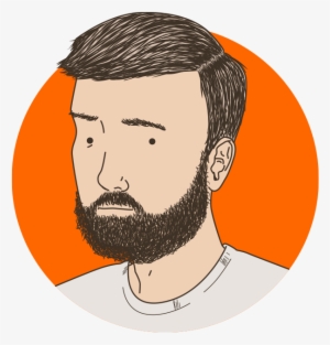 Cartoon Head With Beard