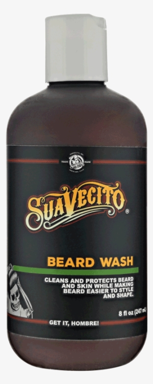 Beard Wash 8 Oz - Shaving Creme By Suavecito 8 Oz Shaving Creme For Men