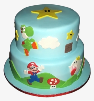 Super Mario Birthday Cake